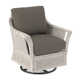 Boca Upholstered Swivel Armchair