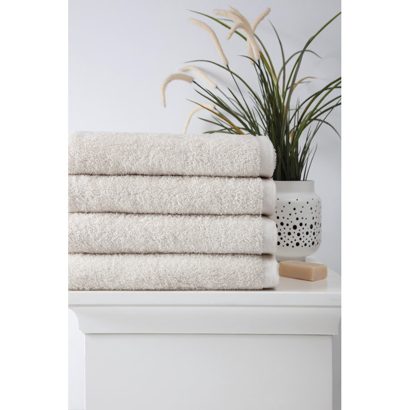 Zimmerman Midweight Bath Towel, Cream