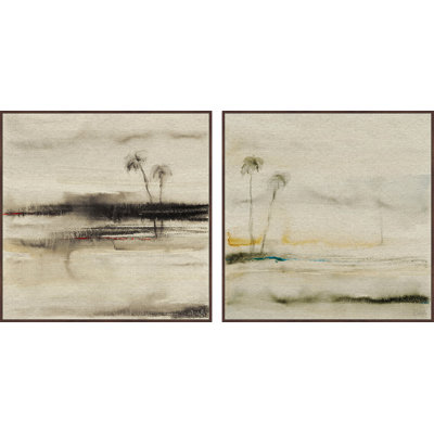 Solstice IV 2-Piece Floater Framed Canvas Print