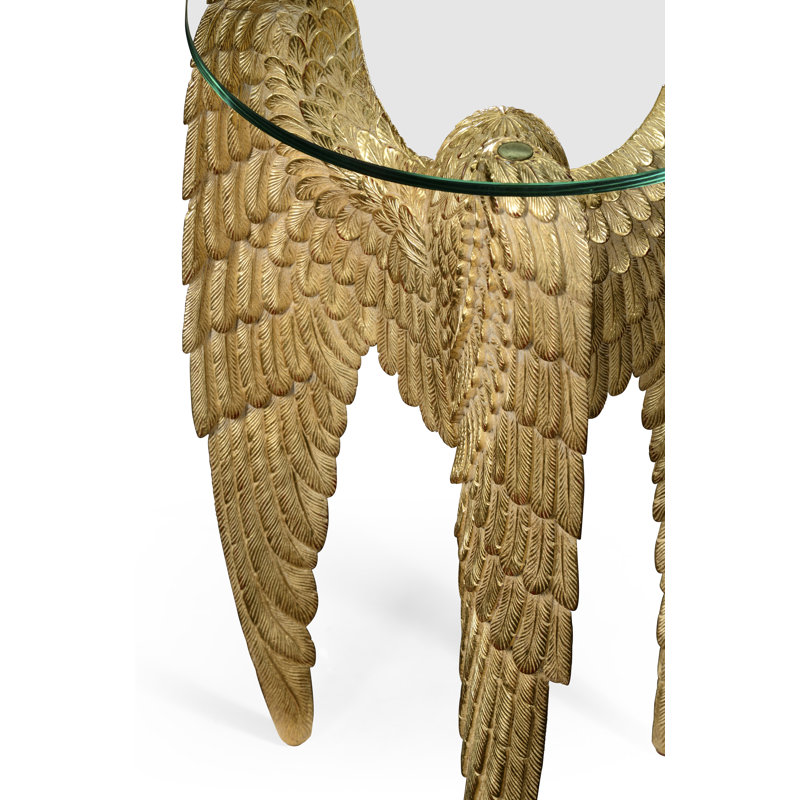 Icarus Glass End Table