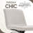 Elle Decor Adelaide Home Armless Office Task Chair-20964123