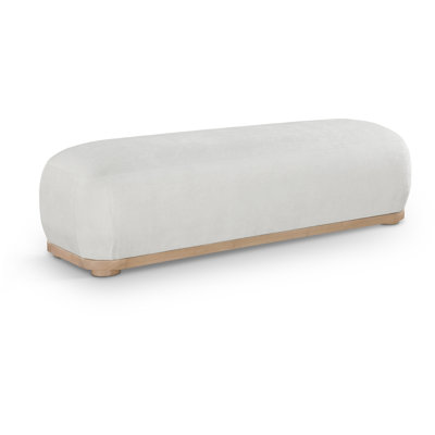 Calum Chenille Fabric Bench