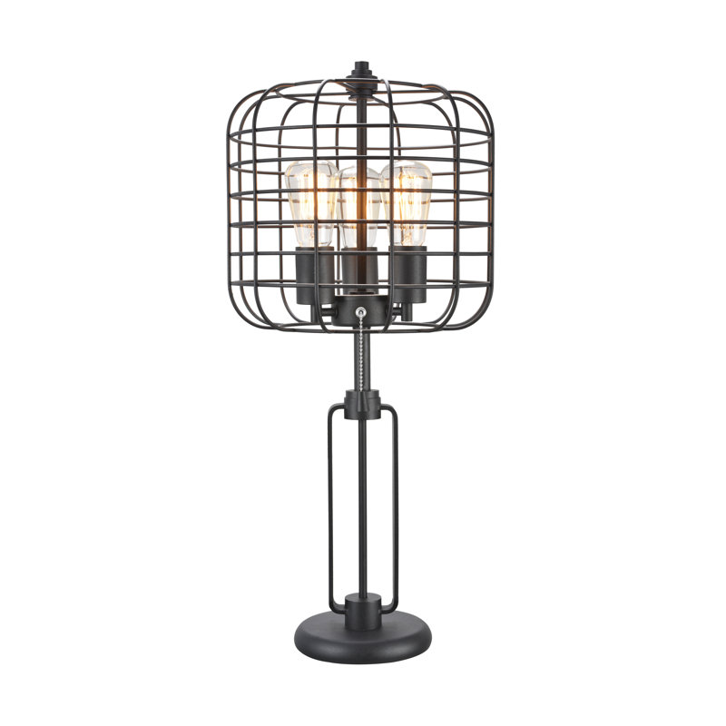 Lampe de table noire 27 po Mundt