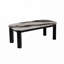 Table basse Marbrée noire