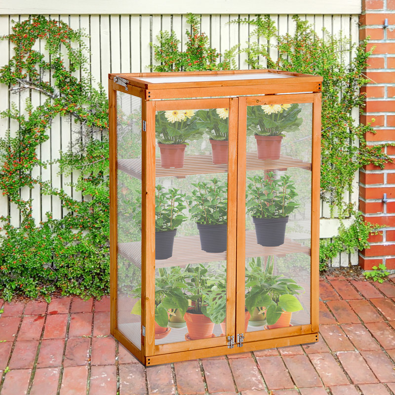 Noxen 2.5 Ft W x 3.9 Ft D  Lean-to Greenhouse