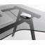 Brabham Curved Glass Computer Desk