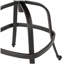 Tabouret pivotant en fonte d'aluminium