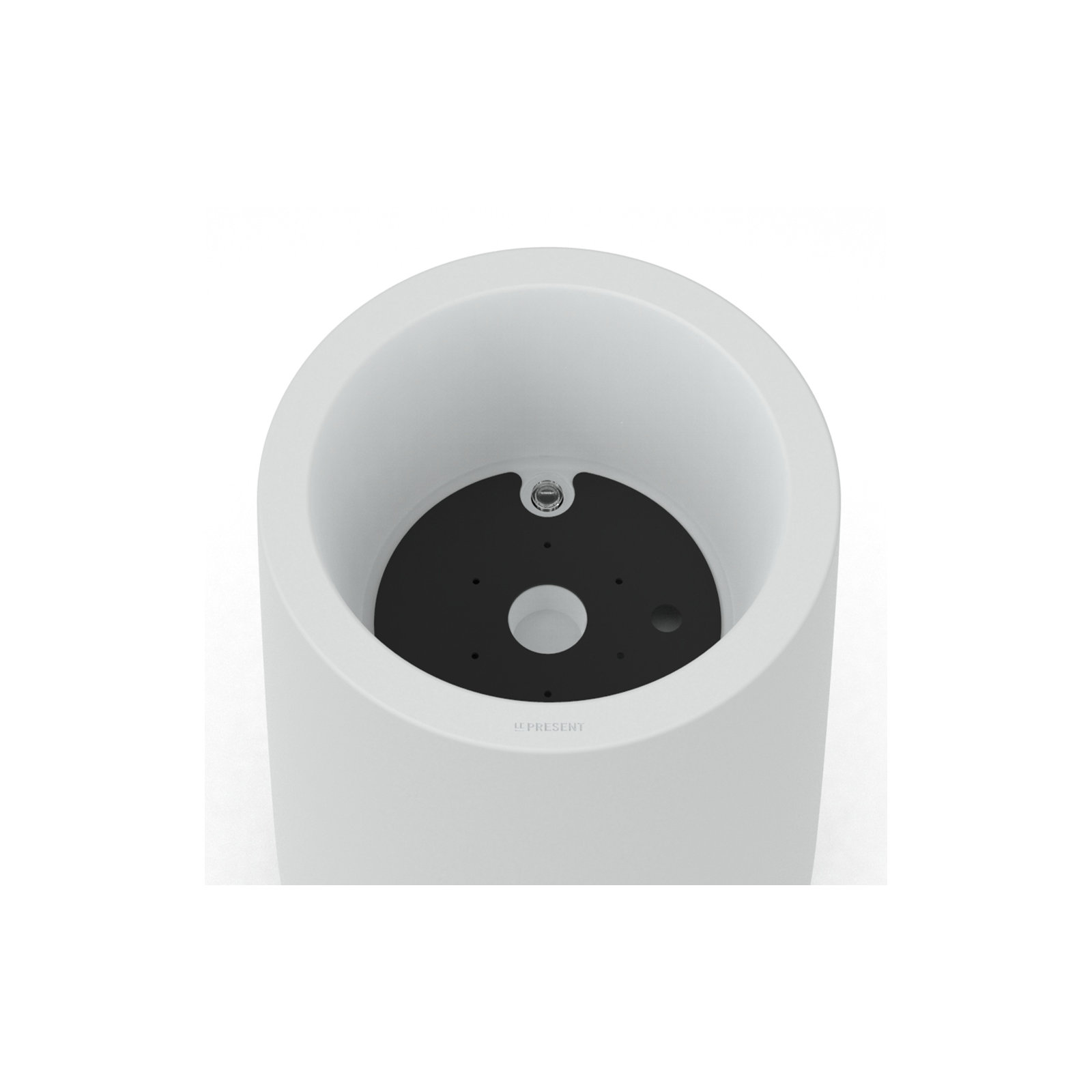 Kisha Pot Planter, White