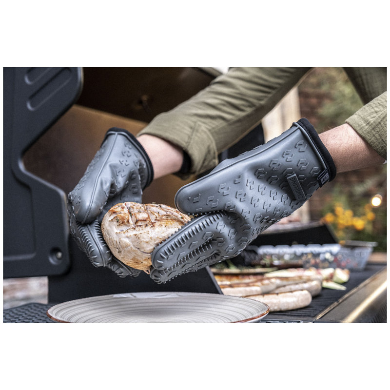 BBQ+ Silicone Grilling Gloves