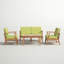 Ensemble de conversation pour patio avec coussins 4 personnes Theodore Acacia-1934620235-1930254418