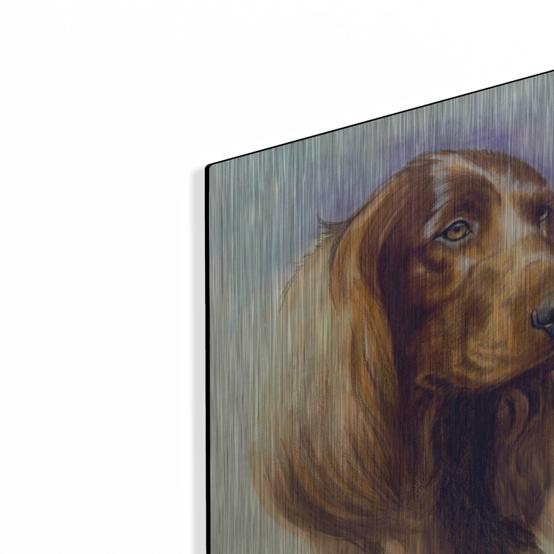 " Irish Setter " by Barbara Keith, 16" H x 12" W