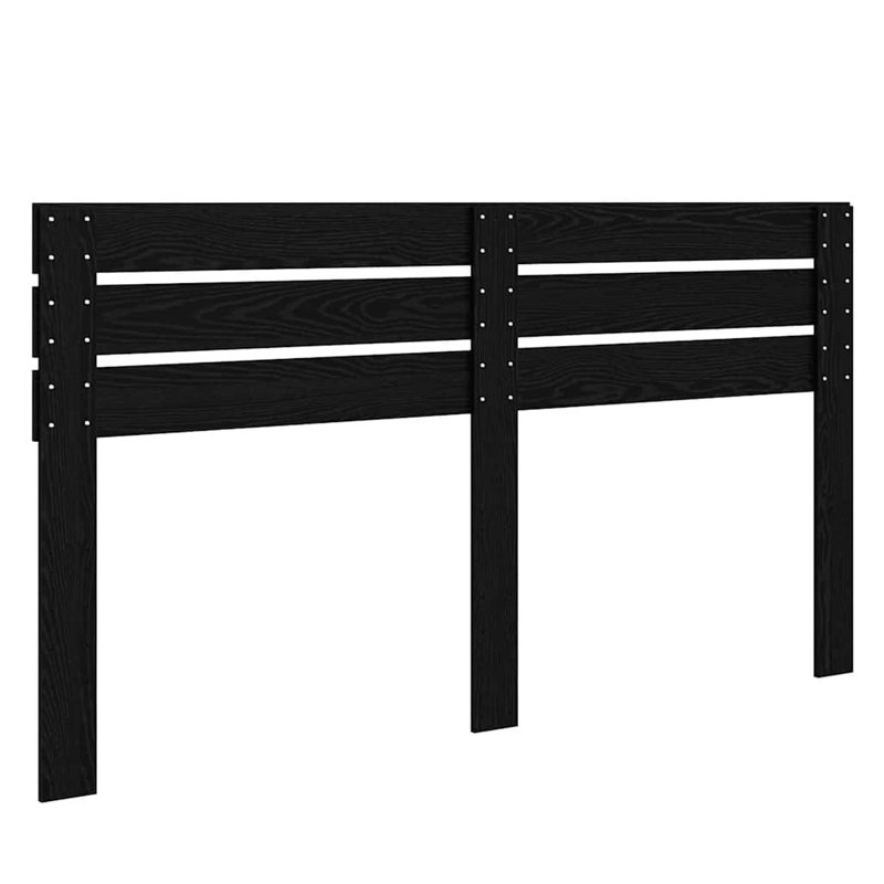 Headboard, King, Black Oak