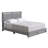 Senata Linen Upholstered Platform Bed Frame with Adjustable Headboard, Sturdy Slat Support System, No Box Spring Required - Boyd Sleep-2106661592-2106661599