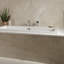 Robinet de baignoire romaine à poignées doubles pour fixation sur plan-49371034