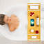 Plateau de baignoire - Plateau de bain - Plateau de baignoire - Plateau de table de bain en bambou pour baignoire - Taille extensible, s'adapte à la plupart des baignoires