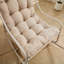 Chaise berçante avec coussin épais ultra-doux, parfaite pour le salon, la chambre à coucher et le coin lecture-488595381