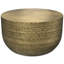 Table basse ronde moderne en métal avec détails texturés Johnsen-104200689