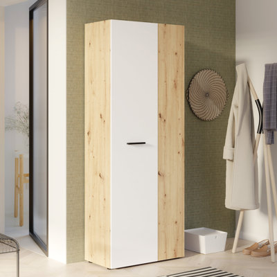 Shilu 2 Door Manufactured Wood Wardrobe