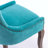 Byadbo Thickened Fabric Chairs With Solid Wood Legs And Bronze Nail Head-389020107