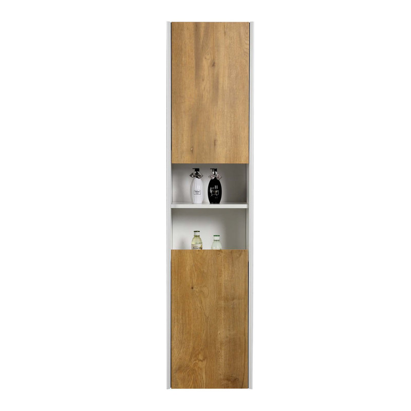 Wall Linen Cabinet, Oak