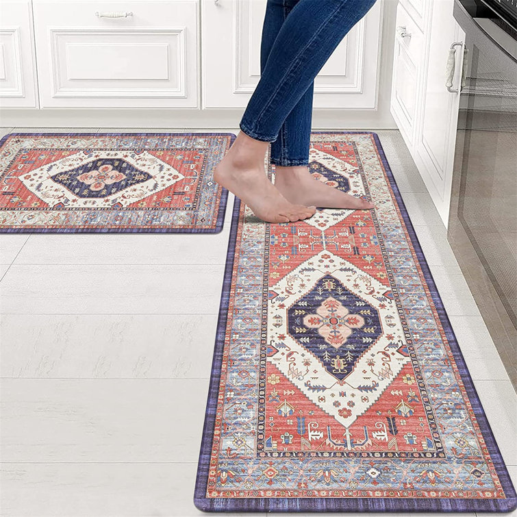 Bungalow Rose Jalissia Anti-Fatigue Non-Skid Kitchen Mat & Reviews