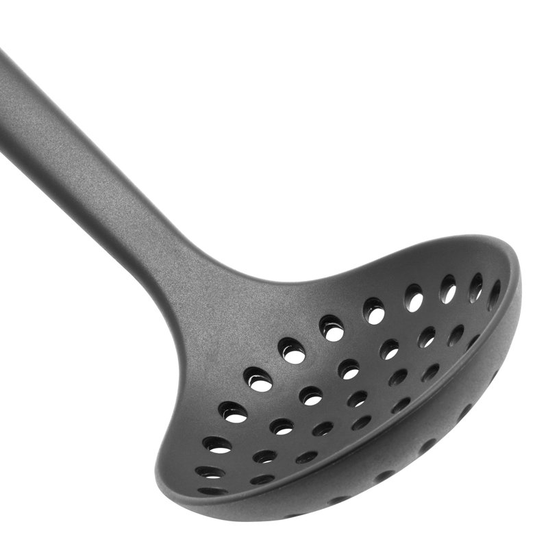 Silicone Onyx 31 cm Silicone Skimming Ladle, Black