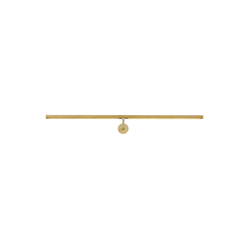 Plural Dimmable LED Wall Mounted Picture Light, Natural Brass