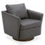 Fauteuil pivotant en similicuir 29,3 po Areiana-1248010706