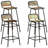 Janelee Counter Stool with Metal Frame