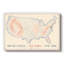 Toile tendue avec galerie Stippled States-1944886310