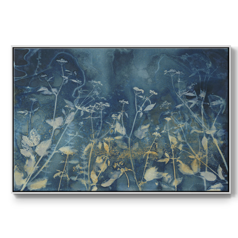 Irresistable - reproduction de cadre flottant sur toile, Blanc, H 27 po x l 41 po x P 2 po