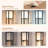 64.2'' Black Led Dimmable Column Floor Lamp With Shelves