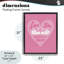 Cadre flottant Always & Forever Swans, conception par Juliet Meeks-1747408786-1747408787