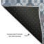 Tapis géométrique de qualité supérieure lavable à la machine Ashington AMF1837-1485023186