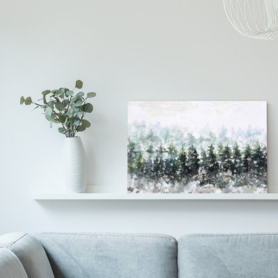 Forêt - peinture sur toile tendue