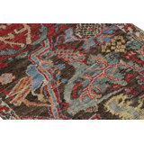 Burano Handmade Kilim Wool Animal Print Area Rug