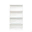 Bibliothèque contemporaine avec portes fermées à dossier fermé et armoire de rangement en verre pour plancher et plafond