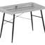 Bureau d'ordinateur, bureau personnel, ordinateur portable, tablettes de rangement, L 48 po, travail, stratifié, métal, contemporain, moderne-49294721-49294726
