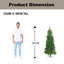 Lighted Artificial Christmas Tree-941507265