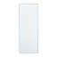 Wooden wall mirror with slim, minimalist frame-413346695-413346692