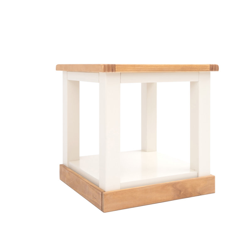 Frame End Table, Waxed