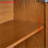 Cabinets, Walnut Brown Rustic Storage Cabinet with Adjustable Shelves, 33.9"×15"×31.5" | Rustic/Lodge | Living Room