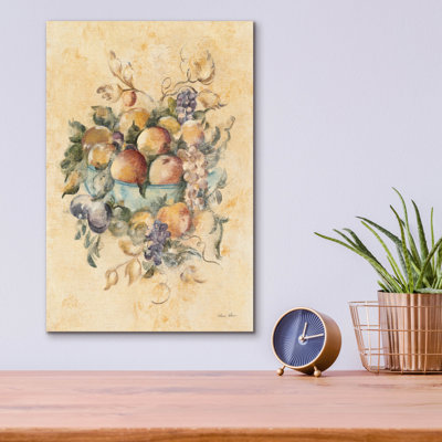 Winston Porter 'Old World Fruit' by Cheri Blum Acrylic Glass Wall Art