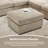Sarang 128.61" Modern 8 Seats Upholstered Cloud Sectional Sofa With Ottomans-634335282