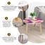 Ensemble de 2 tables basses gigognes Triangle