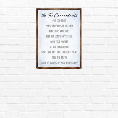 " The Ten Commandments " by G.DeBrekht