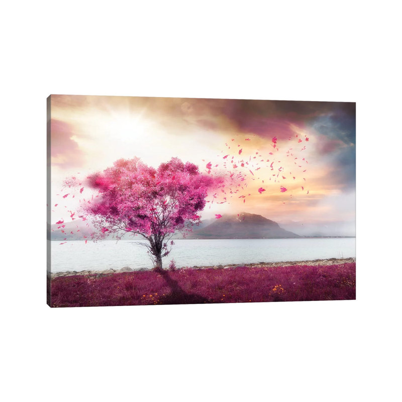 Lofoten Heart by Andreas Stridsberg - Wrapped Canvas Print, 30.48 cm H x 45.72 cm W