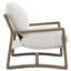 Chaise d'appoint rembourrée