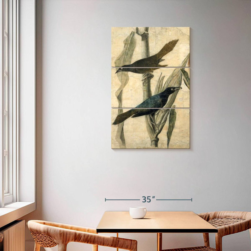 Brampt Purple Grackle, 57" H x 36" W