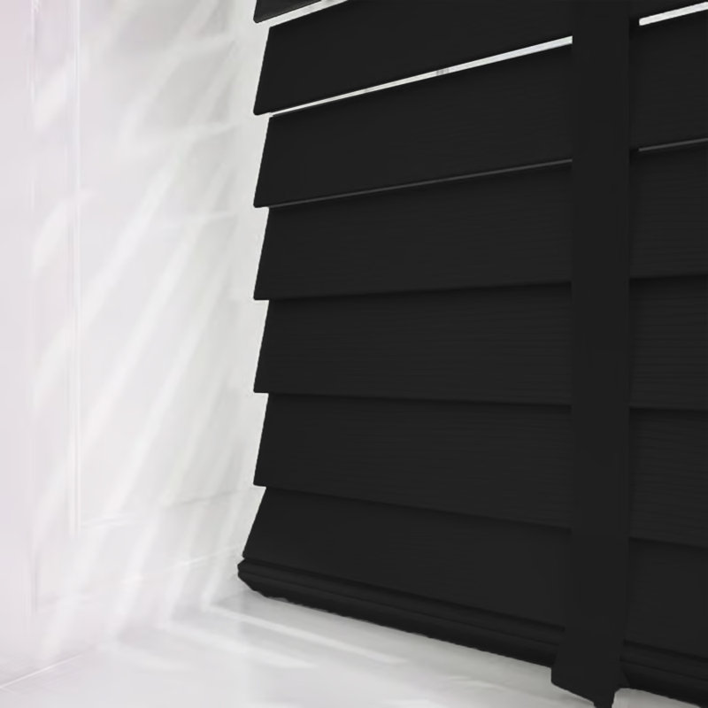 Sheer, Black, 150 cm L x 75 cm W